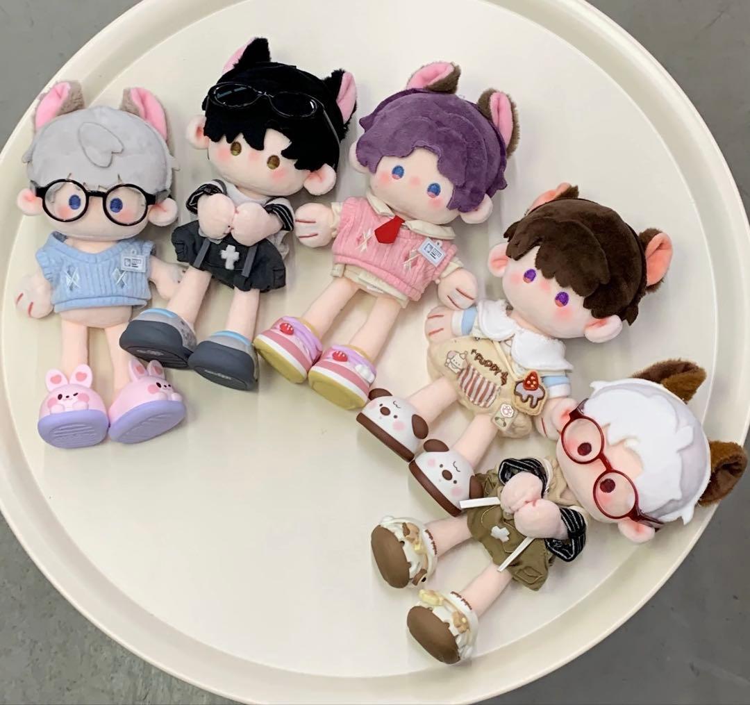 恋と深空 レイ シン まヒル ホムラ 16cm ぬいぐるみ セット