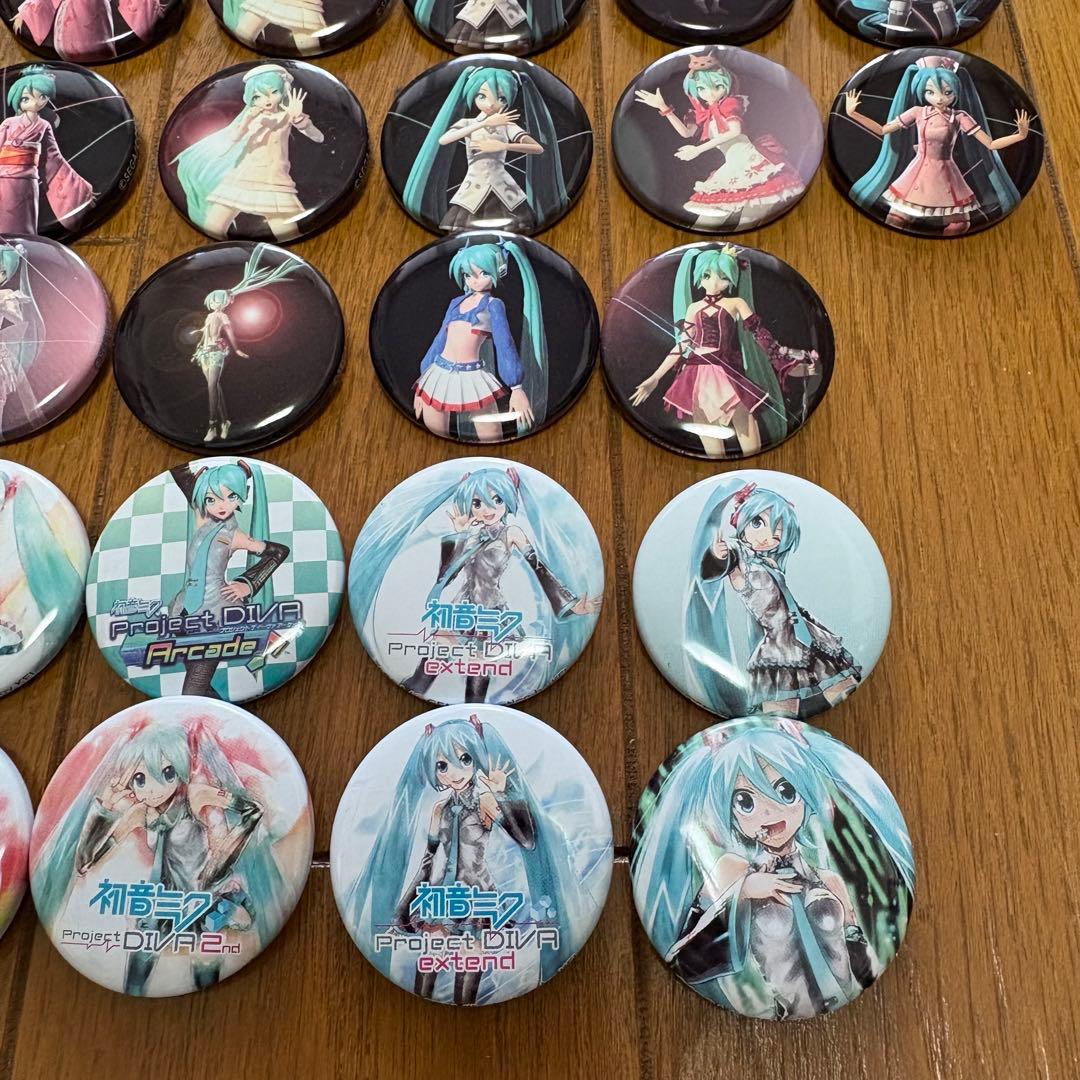 初音ミク ミクの日大感謝祭 ミクパ 2012 缶バッジ コンプリートセット