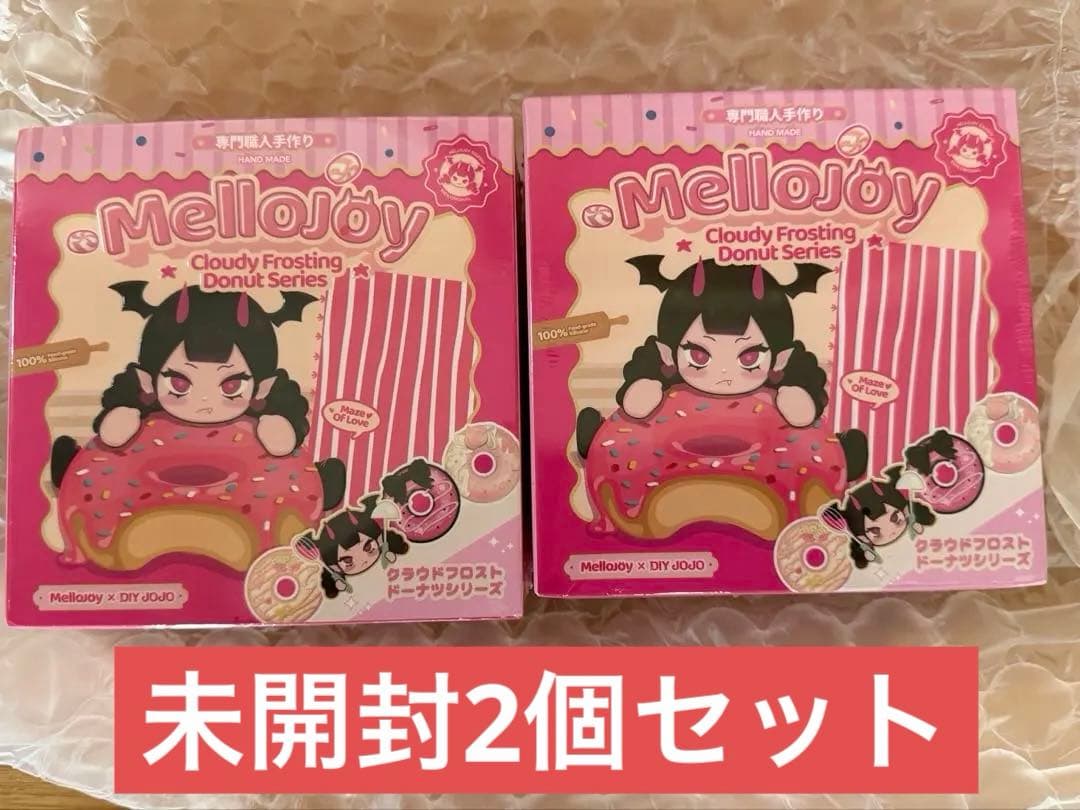メロジョイ　mellojoy ドーナッツ　未開封　初期パッケージ　スクイーズ