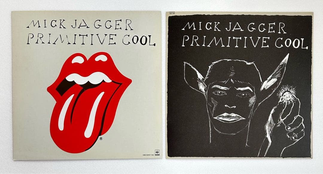 ☆激レア☆Mick Jagger☆ジャケスリ2種☆1987年当時物☆未使用☆