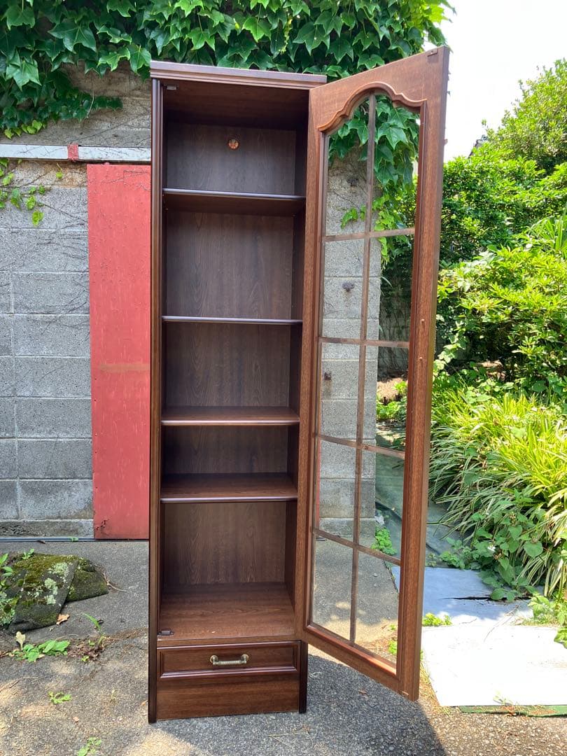 M　KOSUGA ガラスキャビネット カップボード　2点まとめ　引き取り