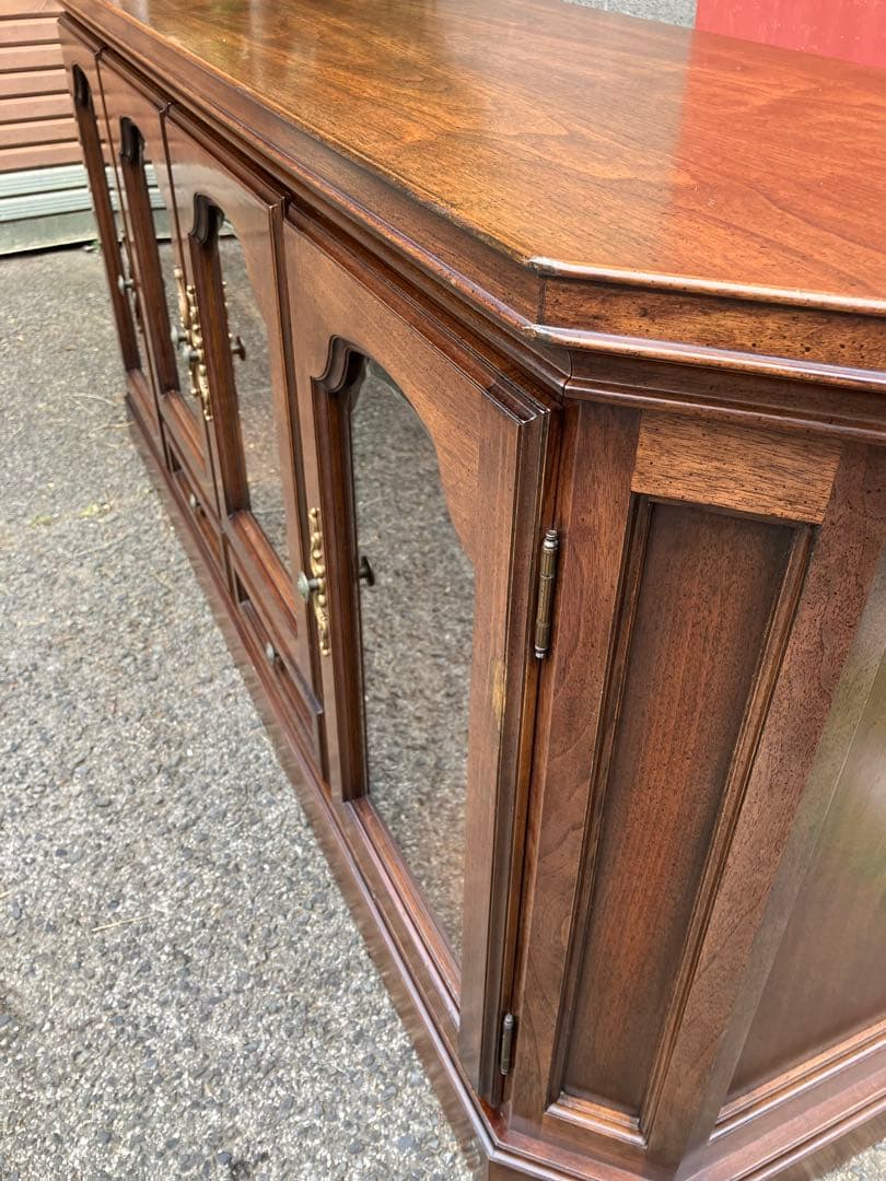 M　KOSUGA ガラスキャビネット カップボード　2点まとめ　引き取り