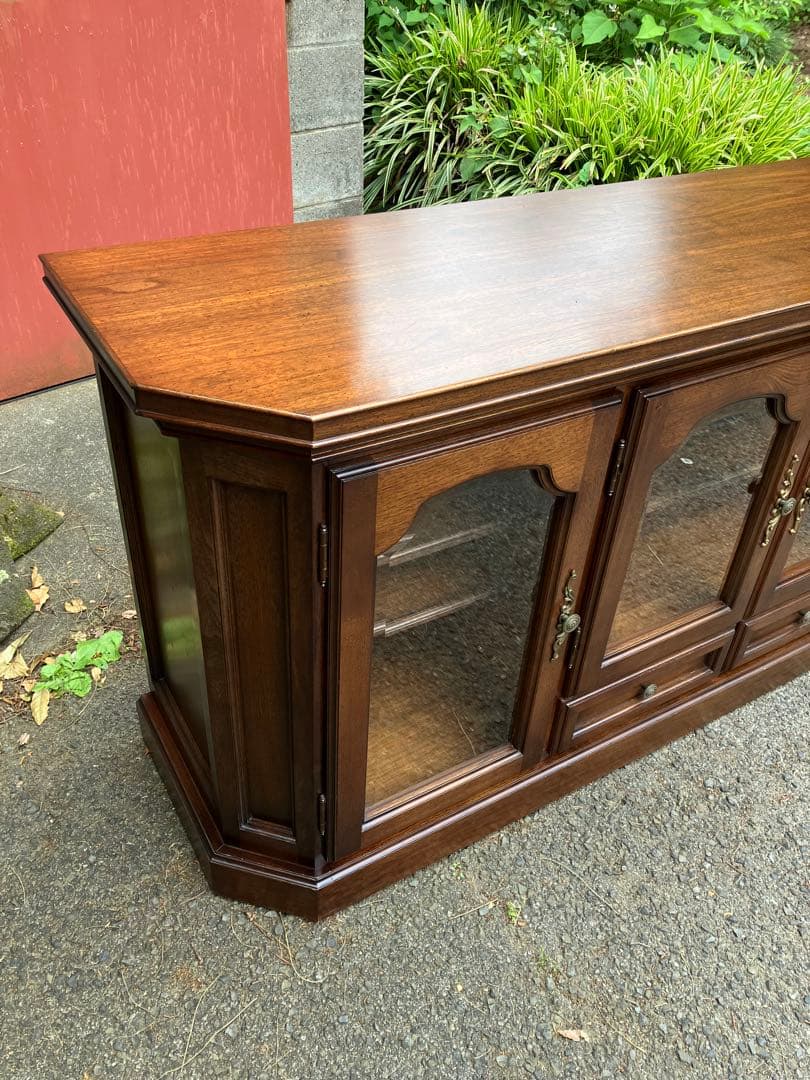 M　KOSUGA ガラスキャビネット カップボード　2点まとめ　引き取り