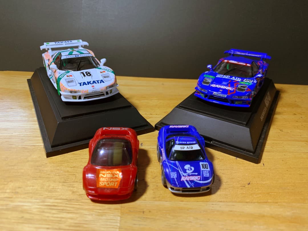 RAYBRIG NSX・TAKATA童夢無限NSXミニカーセットおまけ付き