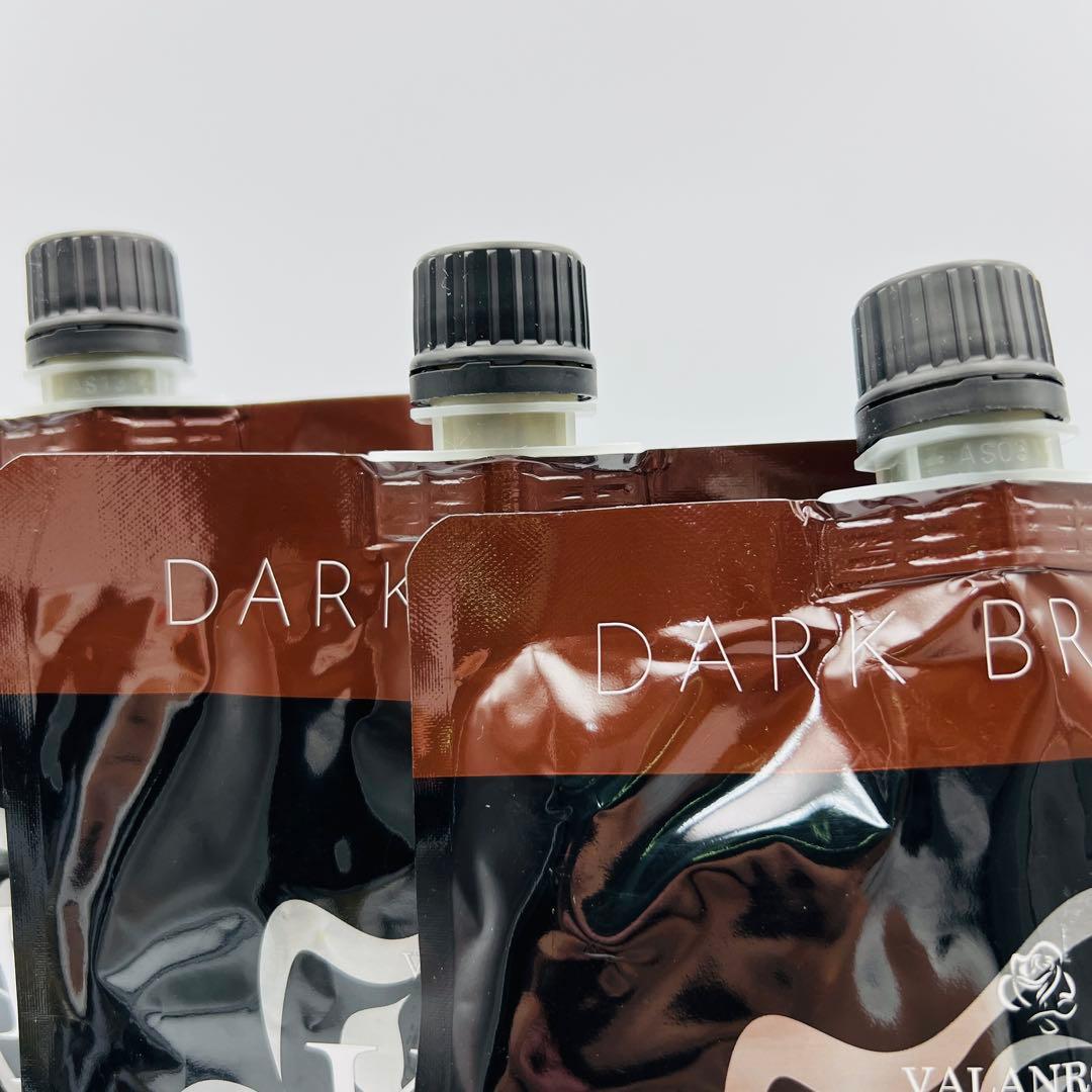 バランローズ KURO ダークブラウン カラーシャンプー 400g 3個セット