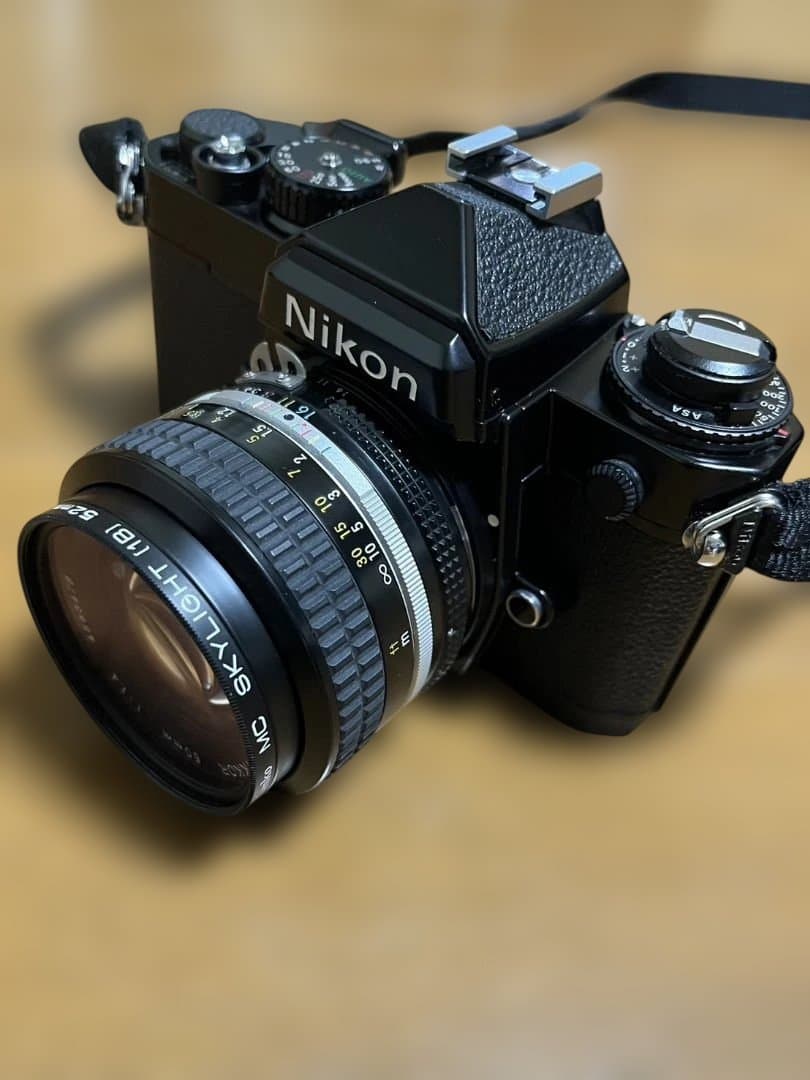 Nikon FE一眼レフカメラ 50mm f/1.4