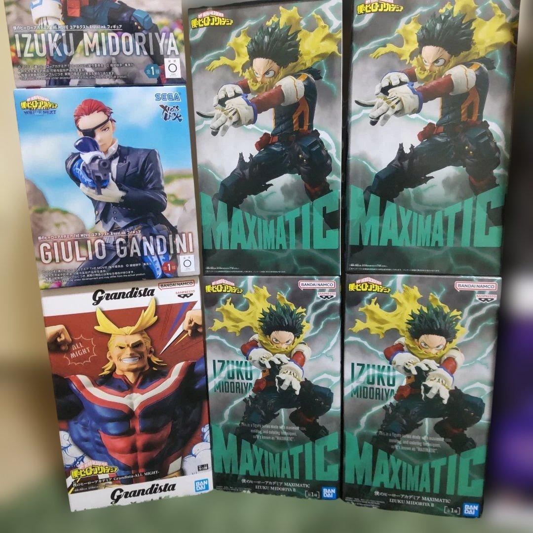 最新プライズフィギュア ヒロアカ 呪術 キルア イギー 人造人間 オールマイト