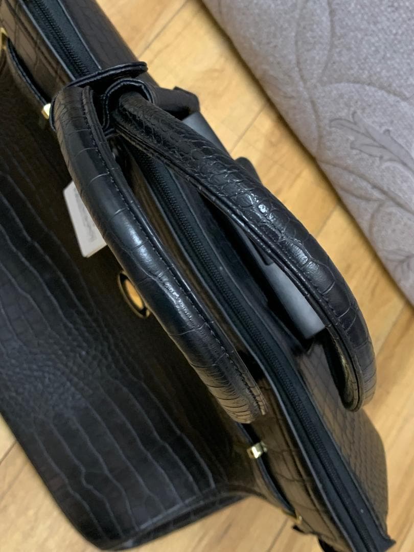 未使用タグ付き COOCO クーコ クロコ型押し キャリーカート