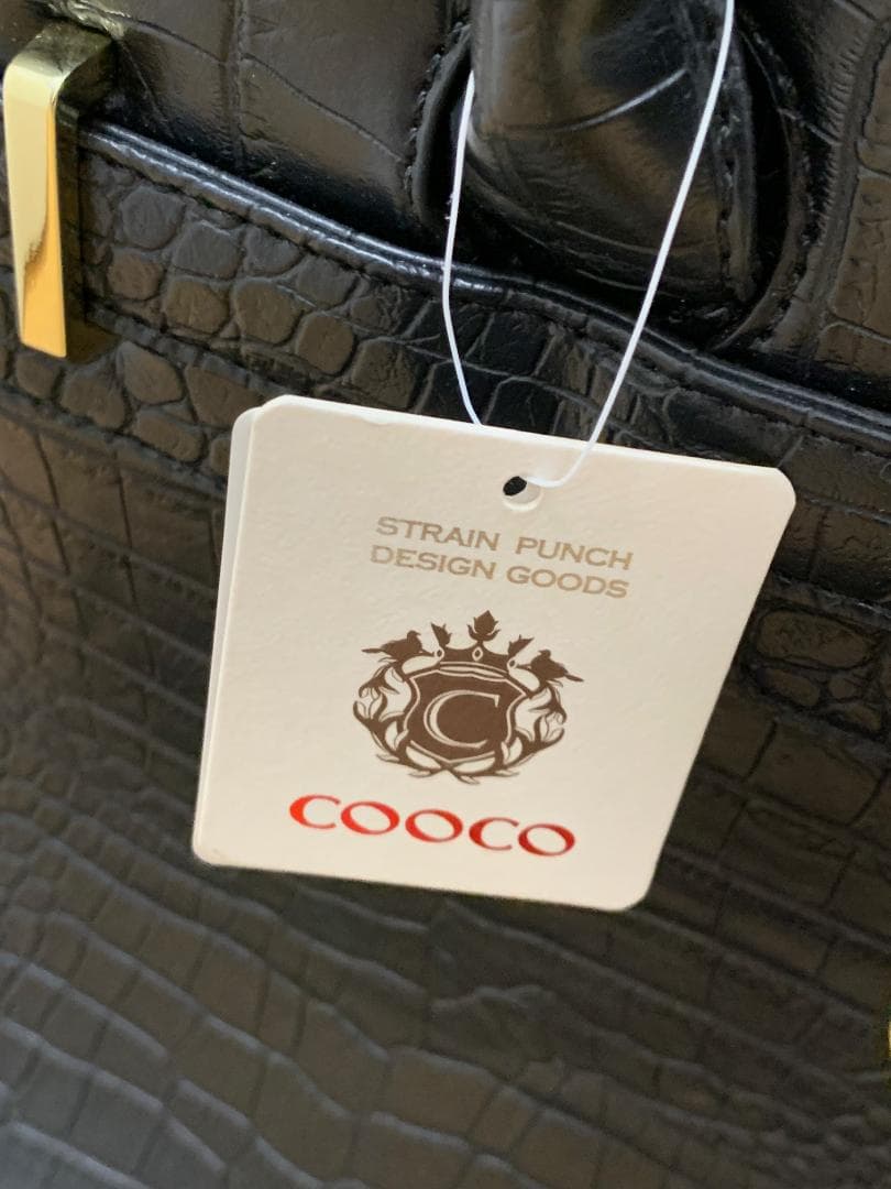 未使用タグ付き COOCO クーコ クロコ型押し キャリーカート