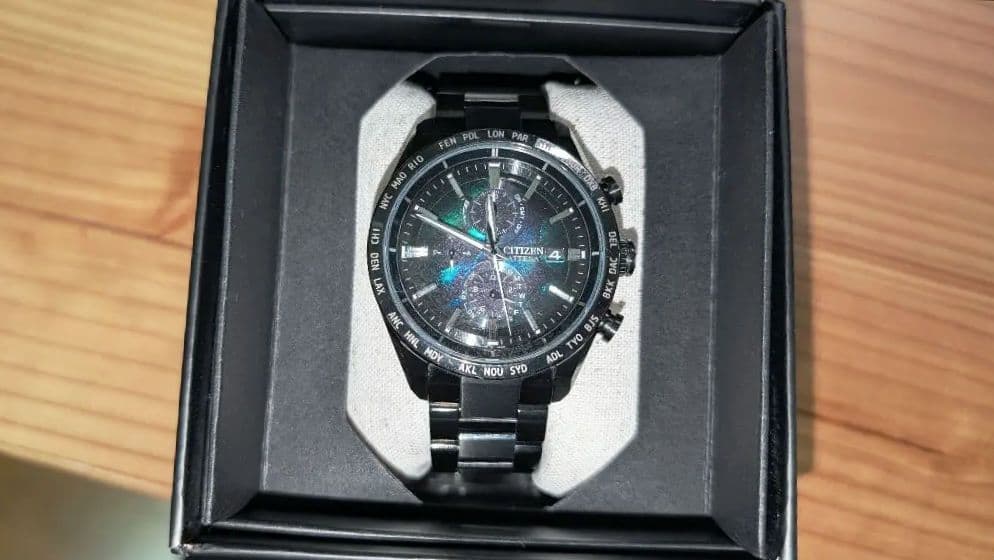 【美品】CITIZEN ATTESA　世界限定　2100本　AT8286-65E
