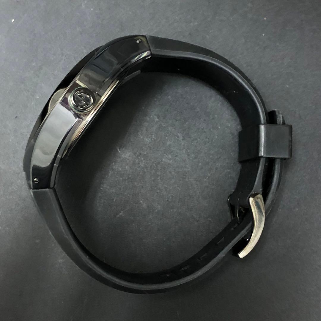 (C052309)GUCCI 137.1 腕時計 ラバーシェリーライン グッチ