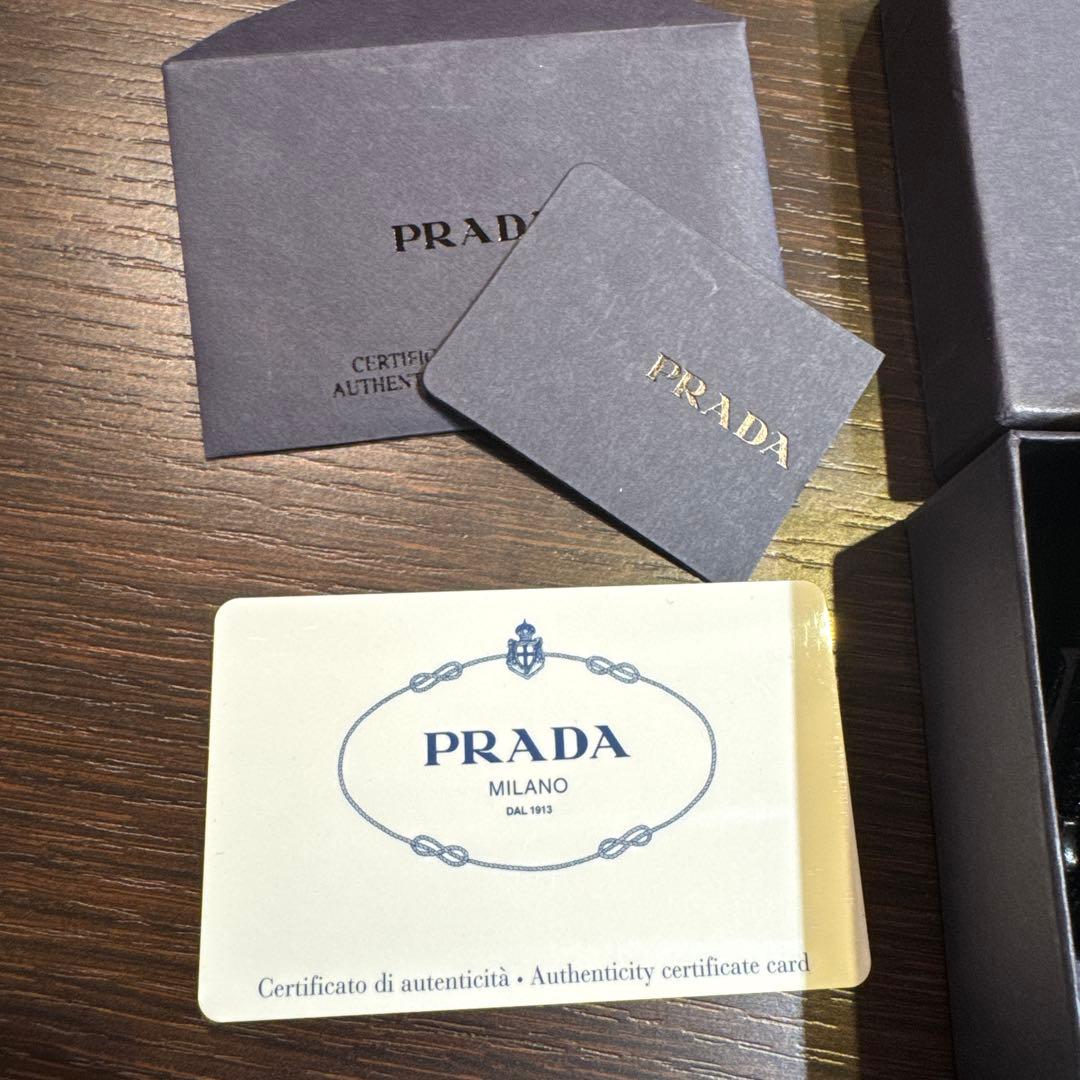 【美品】PRADA ブラック ケース カードケース プラダ