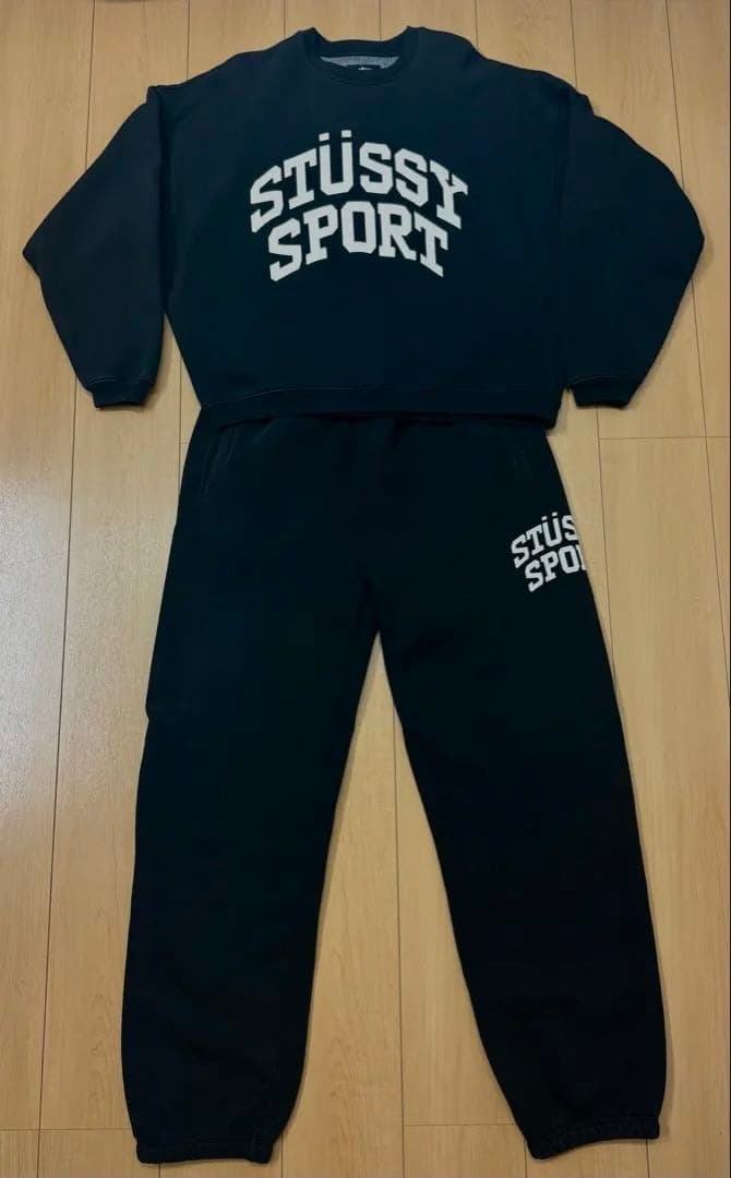 も*ろ様 Stüssy スウェット　セットアップ　S size