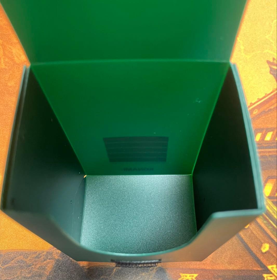 【遊戯王】デッキケース　緑【ジャンプ限定】