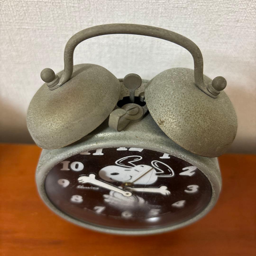 スヌーピー 時計　目覚まし　レア　ヴィンテージ　⑤