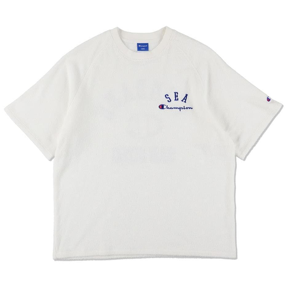 Champion x WIND AND SEA ショートスリーブラグランTシャツ