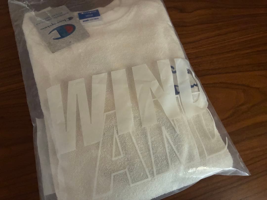 Champion x WIND AND SEA ショートスリーブラグランTシャツ