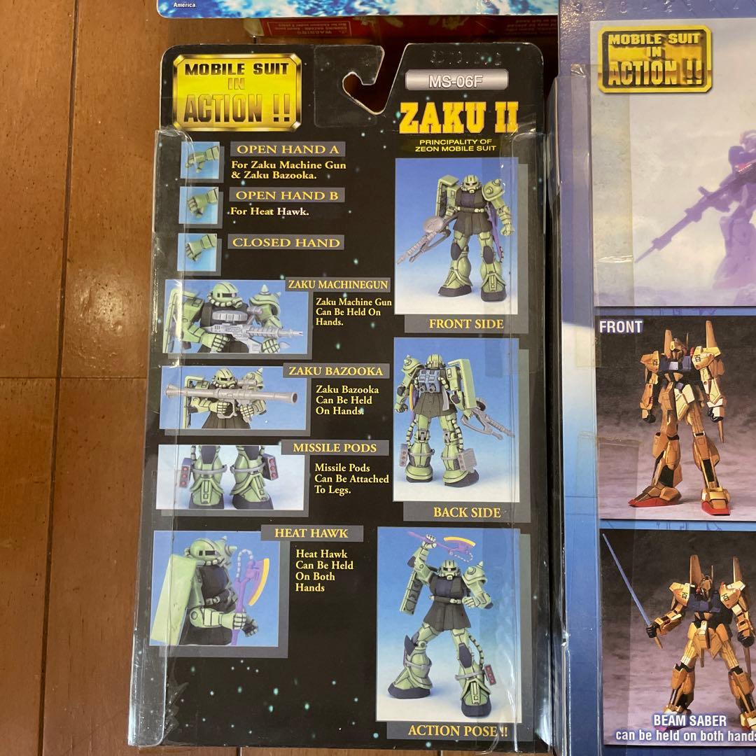 バンダイ ガンダム 未開封MIA 5体セット モビルスーツインアクショ