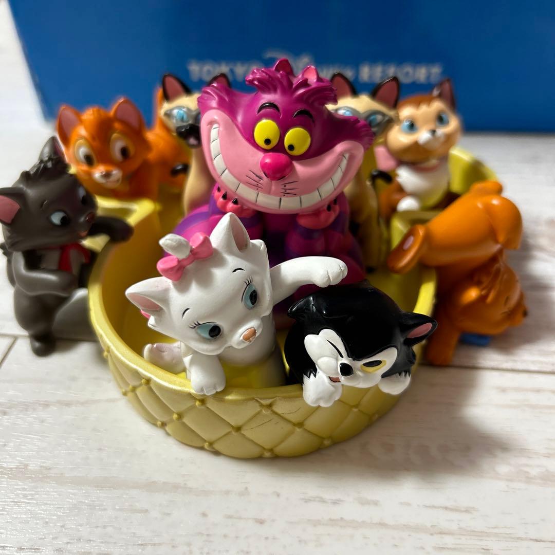 【廃盤・レア】希少　TDR限定　マリーちゃん他、ディズニーキャットフィギュア