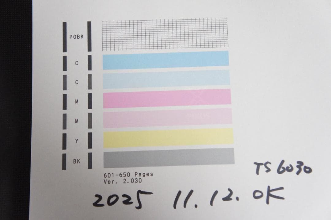 動作美品】TS6030 Canon プリンター pixus 複合機　1122