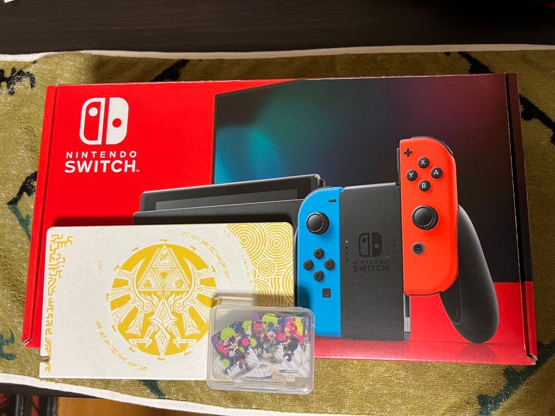 付属品完備 Nintendo Switch バッテリー強化版