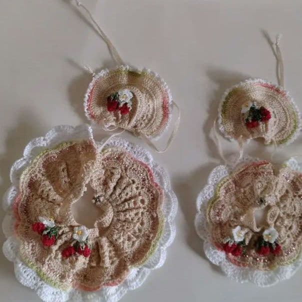 ＃12 着せ替え服【いちごフルーツティ＆ハイハイ赤ちゃん】