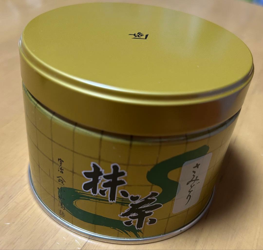 ②宇治　山政小山園　抹茶　さみどり