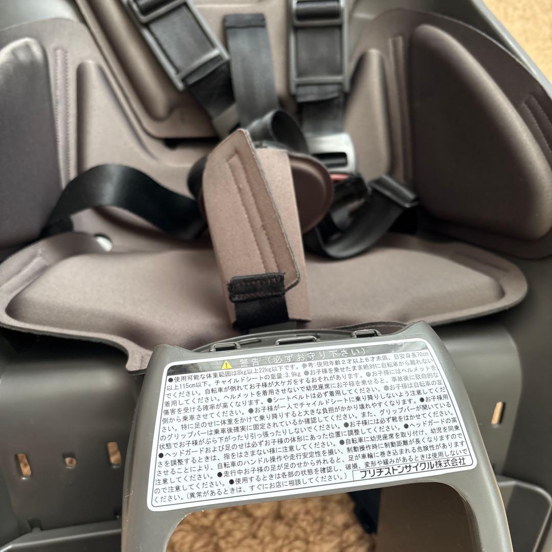 あ*ち様 【新品未使用】ブリヂストン ビッケ用リヤチャイルドシート　ビッケモブd