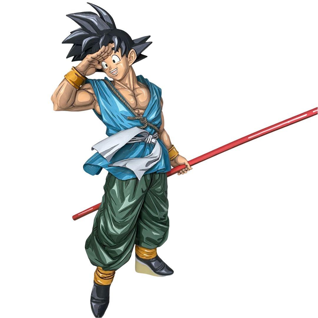 ドラゴンボール 孫悟空 フィギュア リペイント 2次元塗装 SMSP