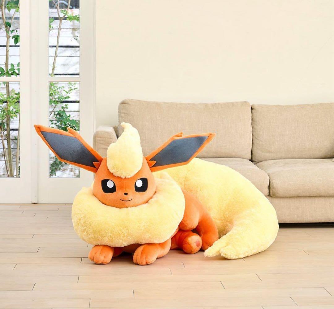 【等身大・新品・未開封】ぬいぐるみ 等身大ブースター 寝そべり　送料込み