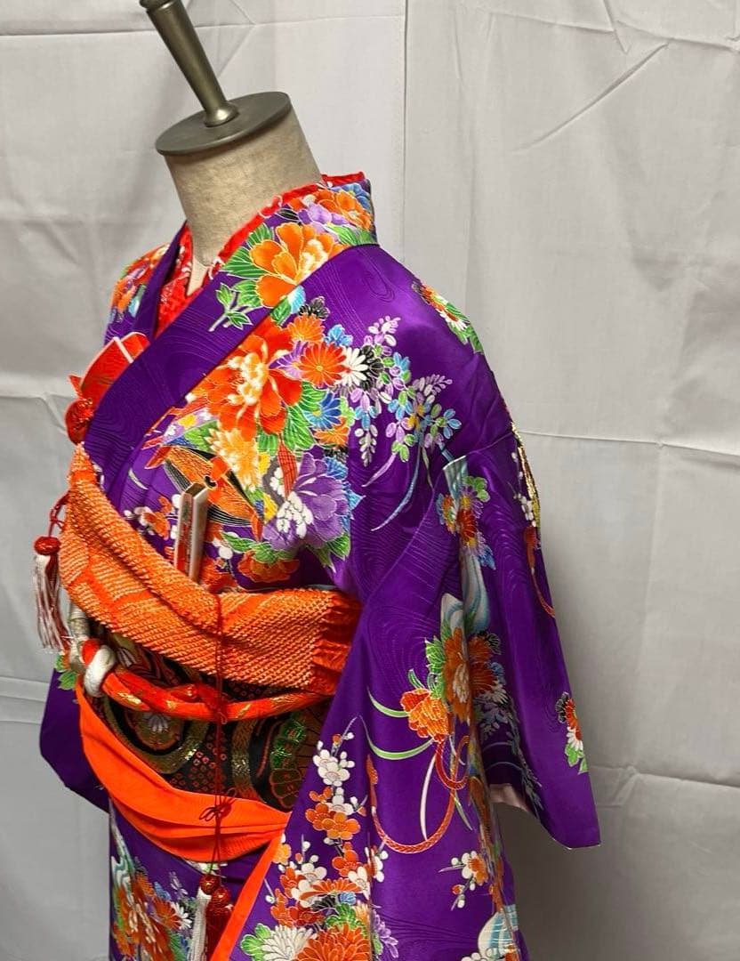 R*Y様 2-上　七五三　お正月　女の子　着物　7歳　１4点セット