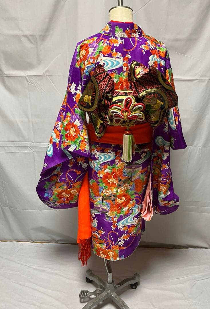 R*Y様 2-上　七五三　お正月　女の子　着物　7歳　１4点セット