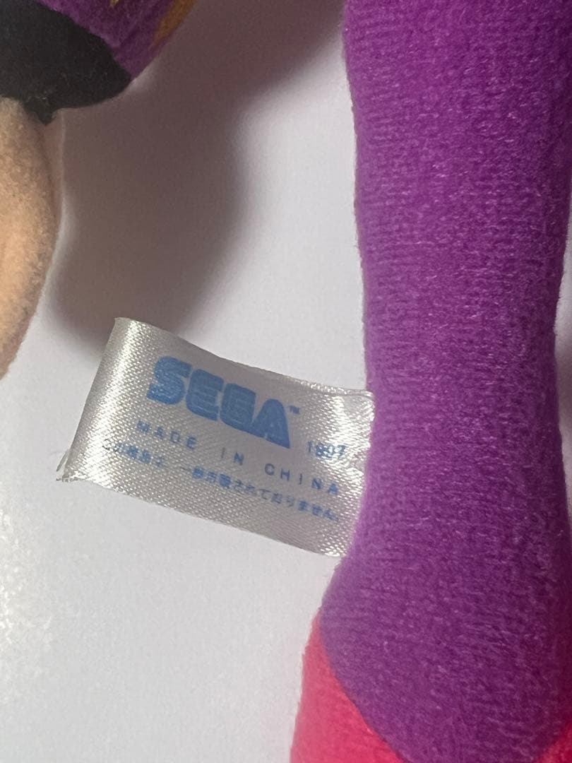 セガ　nights ナイツ　ぬいぐるみ　タグ無し