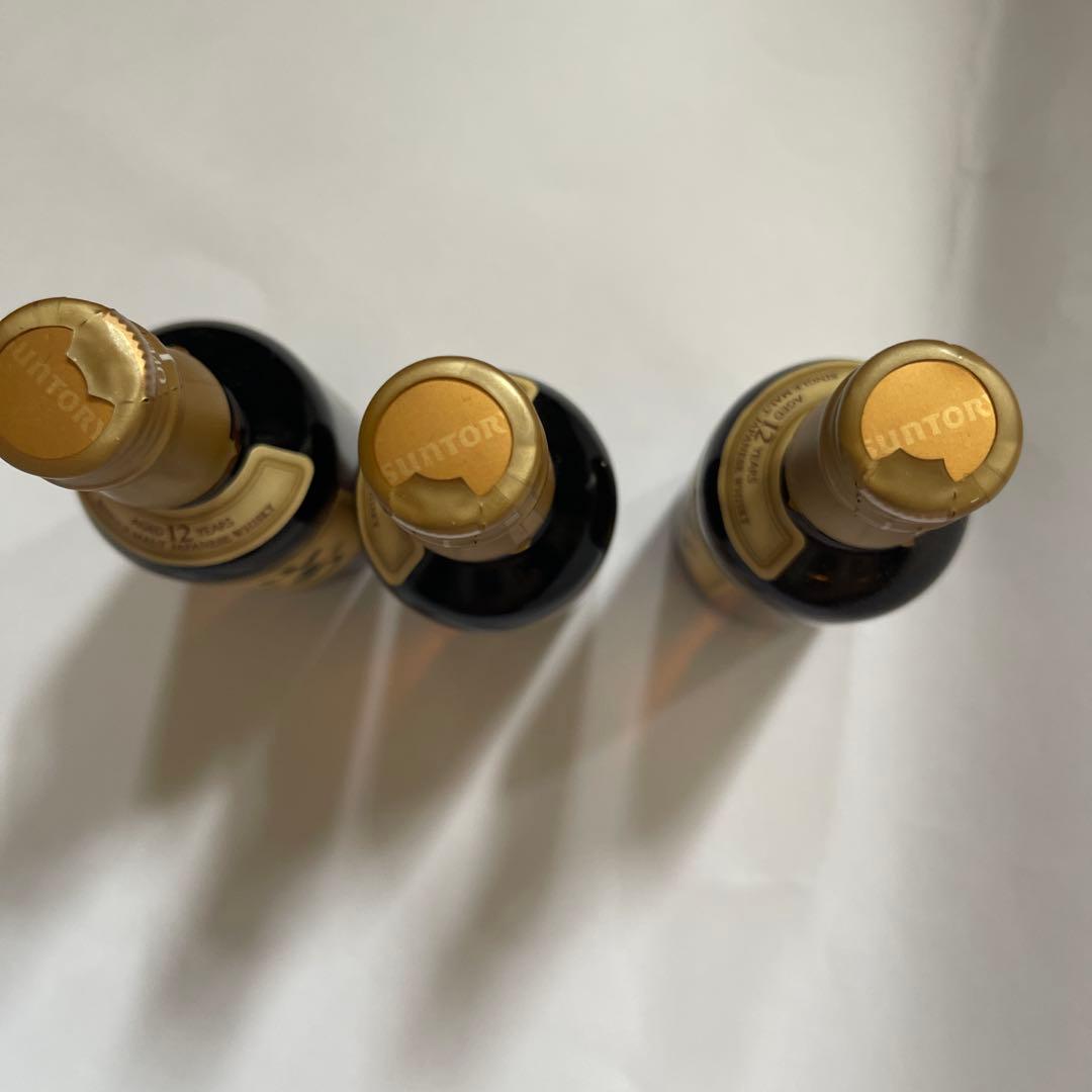 山崎 12年ウイスキー ミニボトル 50ml 3本