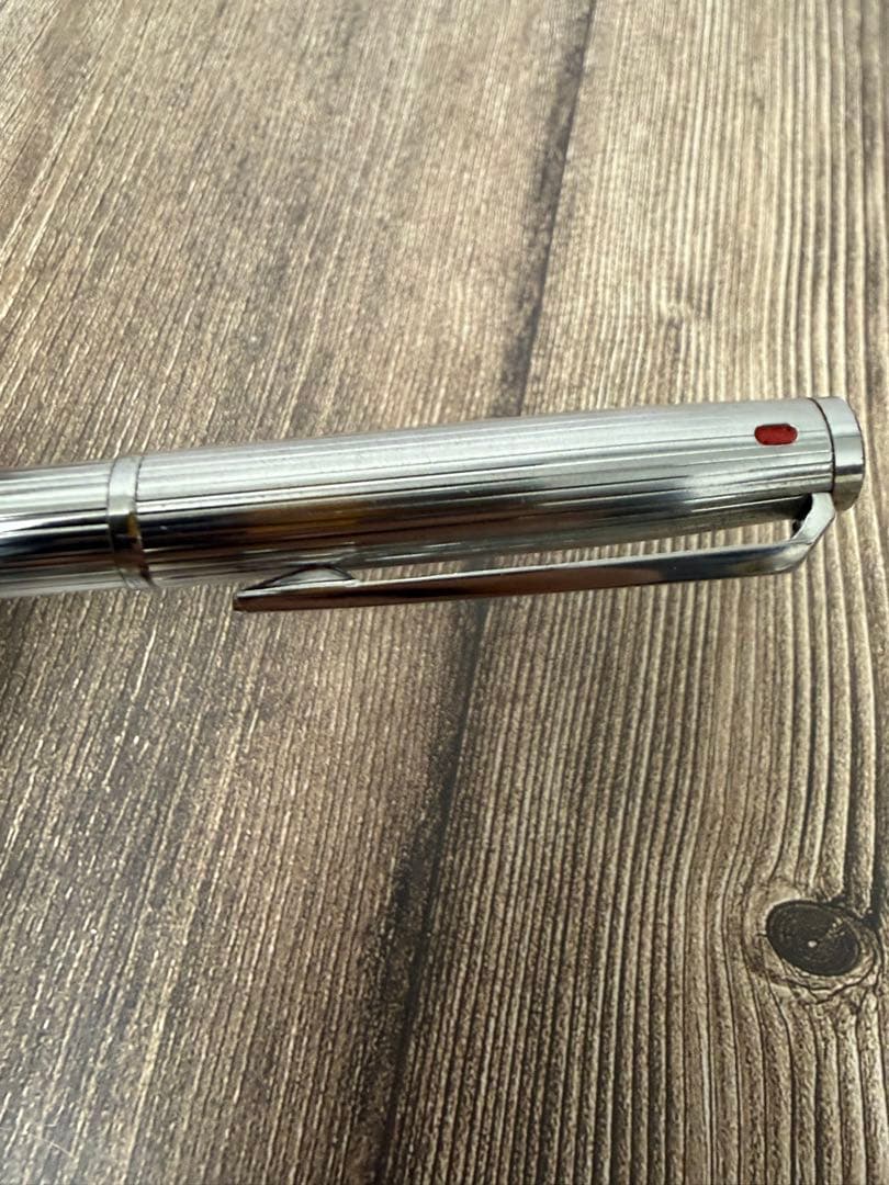 モンブラン/4色ボールペン/シルバー/中古品/