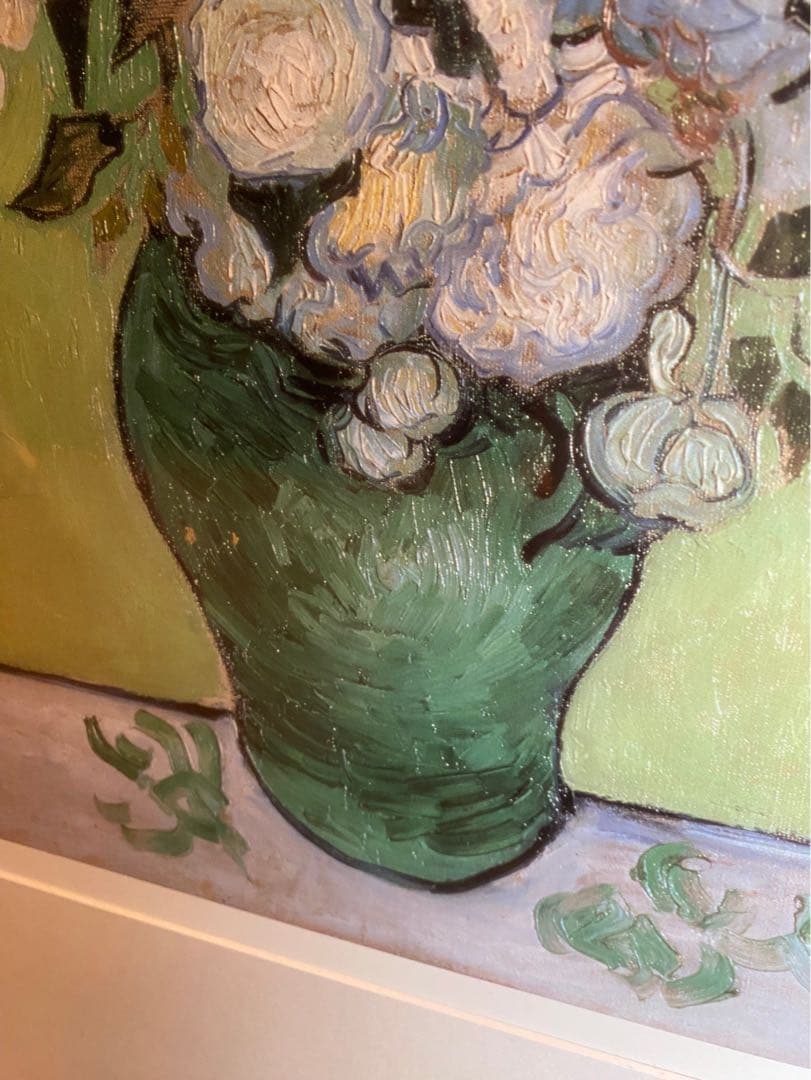 バラの花瓶 ヴィンセント・ヴァン・ゴッホ 額縁 インテリア