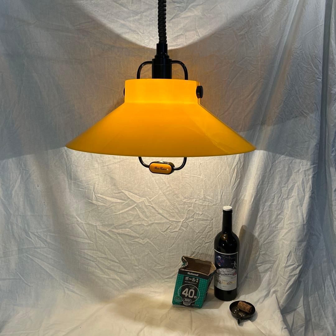 送料無料　ナショナル 昇降リーラー ペンダントライト 昭和レトロポップ