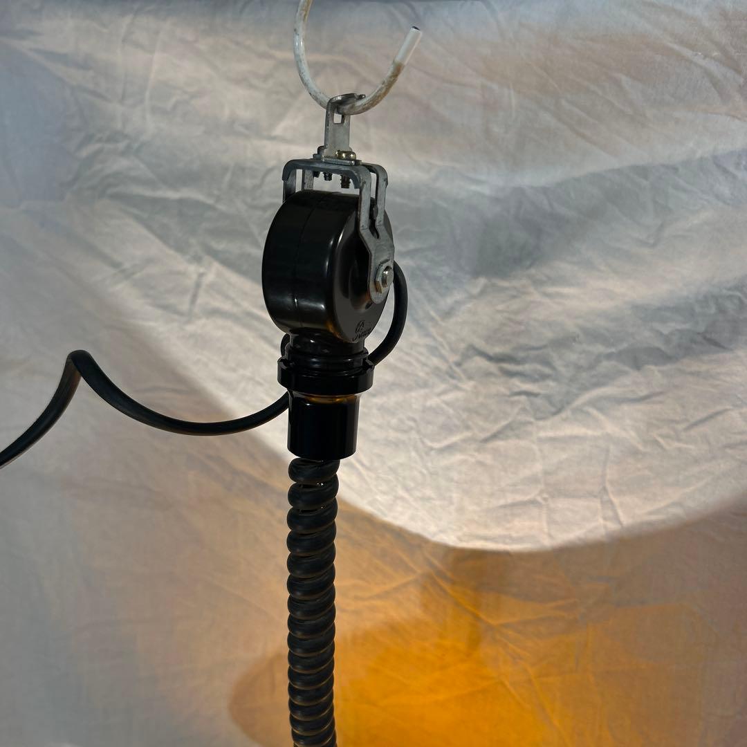 送料無料　ナショナル 昇降リーラー ペンダントライト 昭和レトロポップ