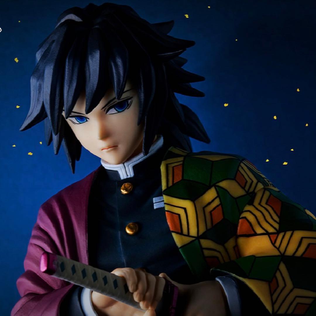 ୨୧鬼滅の刃୨୧冨岡義勇 フィギュア 一番くじ MASTERLISE