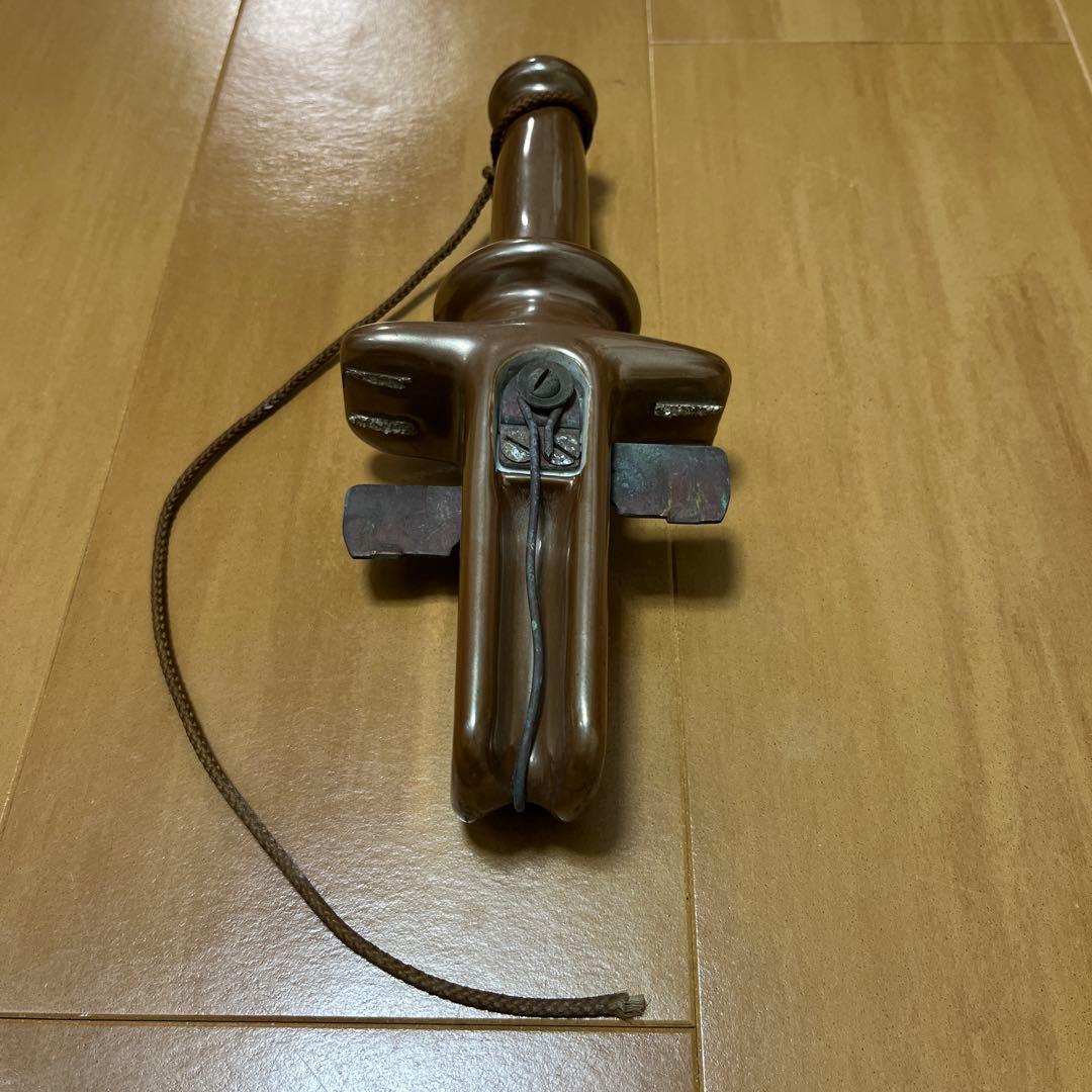 【レア・昭和レトロ】日本碍子製ダルマスイッチ　分岐高圧碍子(がいし)型開閉器