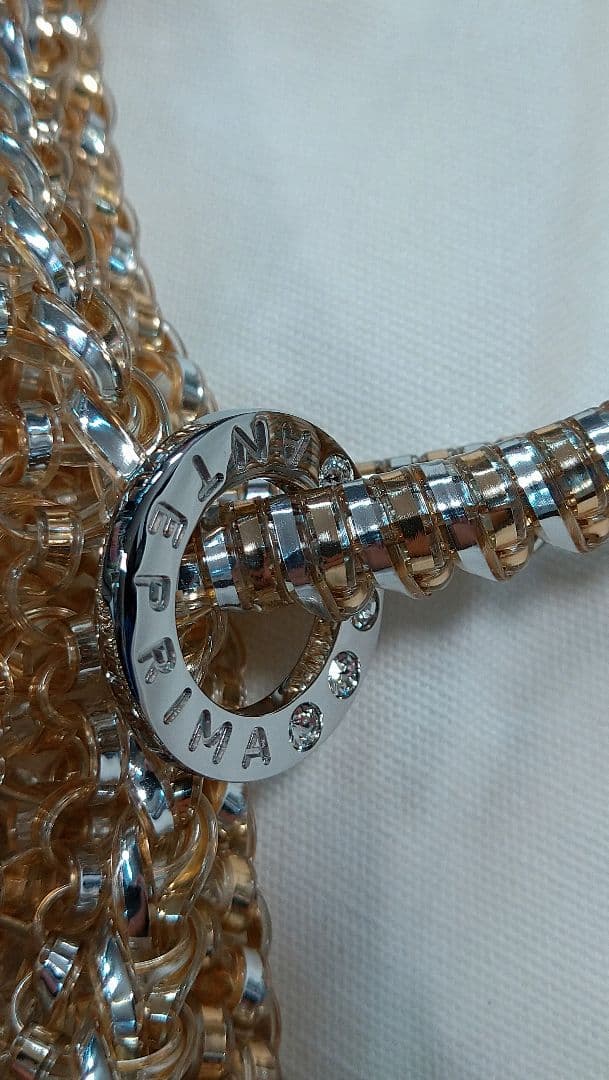 2036 極上品　アンテプリマ　ワイヤーバッグ