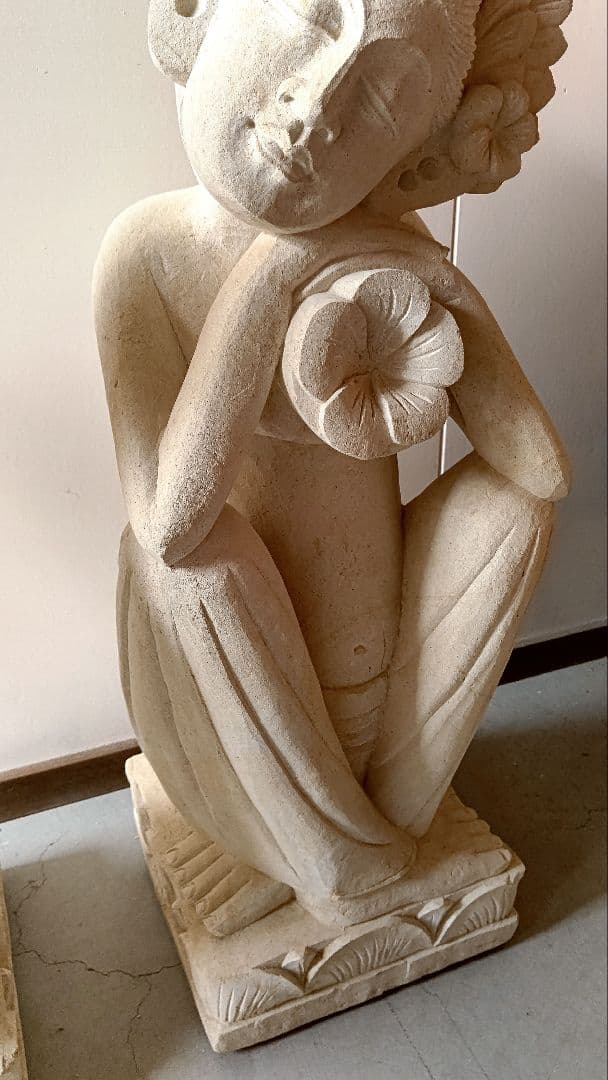 わざお　バリ島 バリニーズ 砂岩 アジアン アジアン風 石像