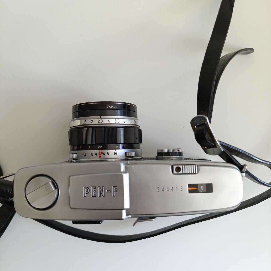 Olympus Pen F フィルムカメラ／ ケース付き