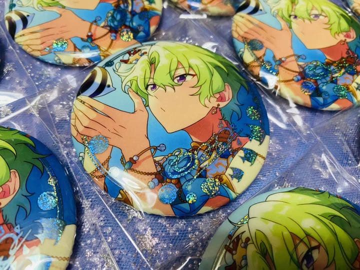 日和　あんさんぶるスターズ　あんスタ 中国 招募缶バッジ 開花後 限定スカウト