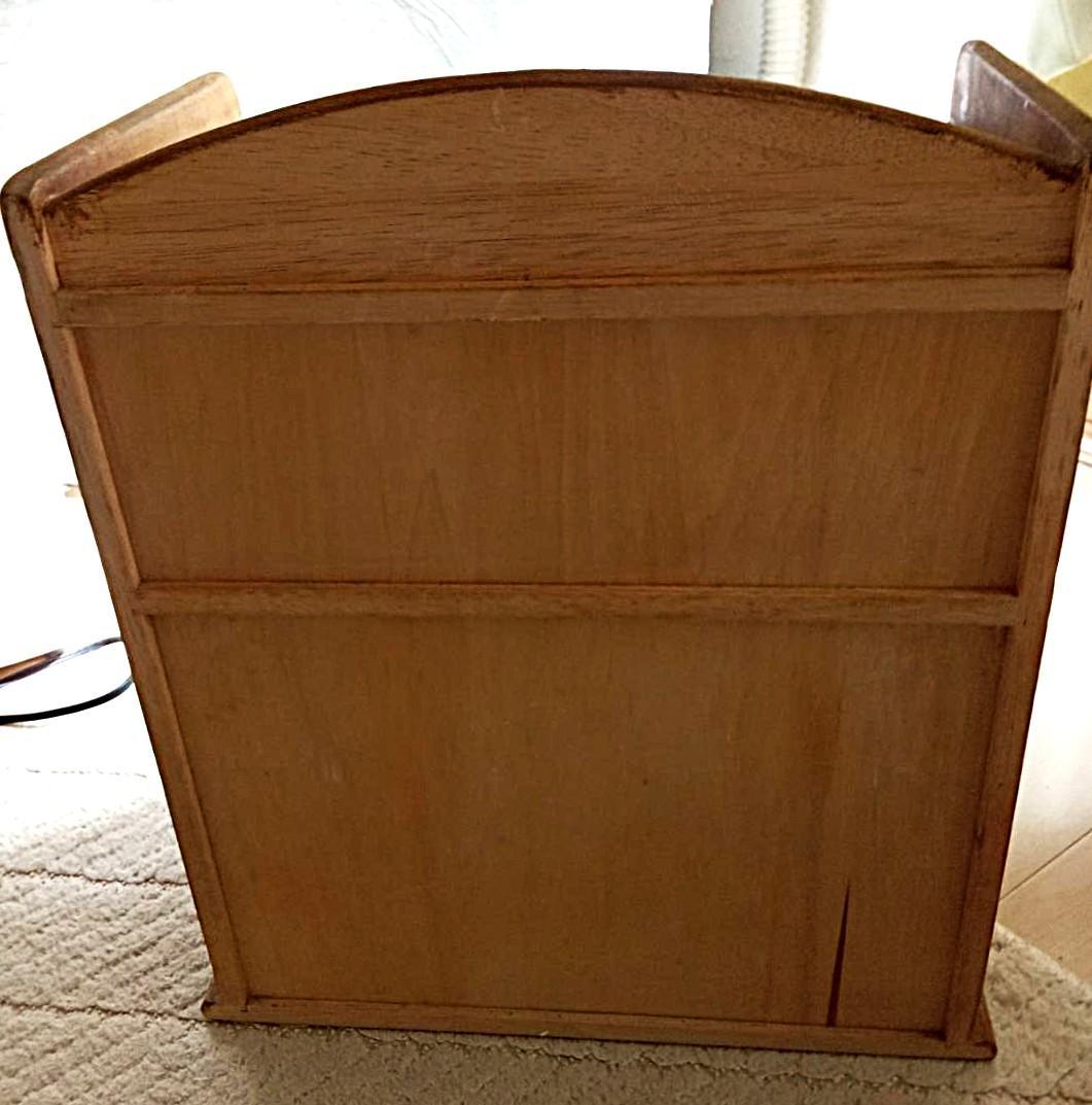 英国農村風景＆花木～本格トールペイント　希少/一点もの　収納ＢＯＸ　美品