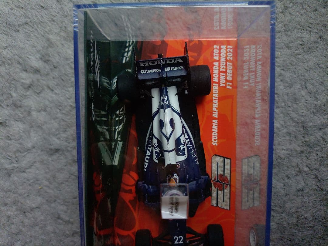 角田裕毅アルファタウリホンダ AT02 1/43 リミテッドエディション