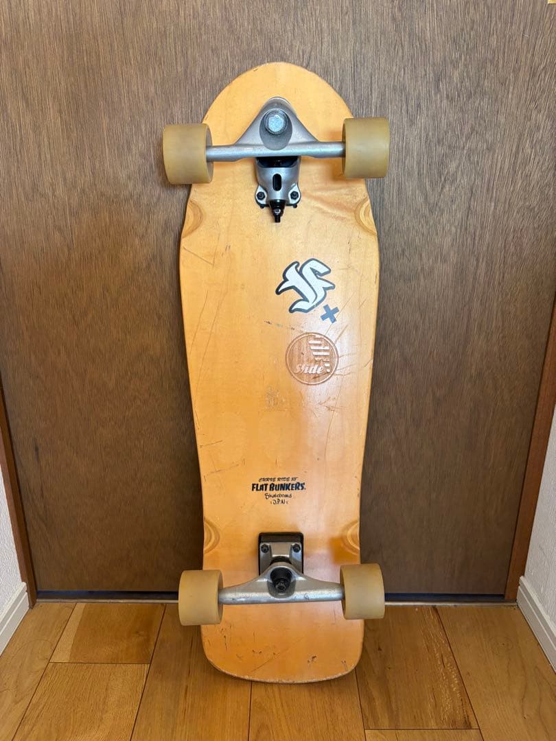 SLIDE×FLAT BUNKERSコラボ 33 ヤウ　カーバー　サーフスケート