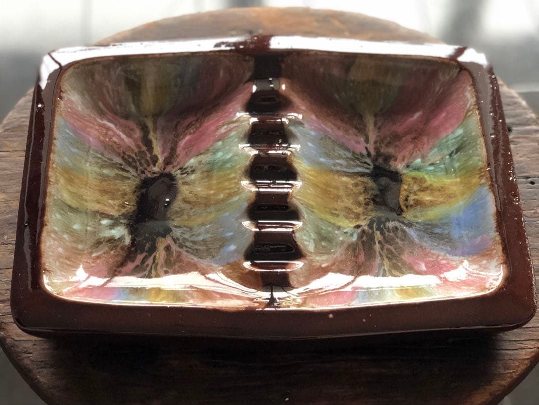 60s ビンテージ　アシュトレイ　小物入れ　アンティーク　灰皿