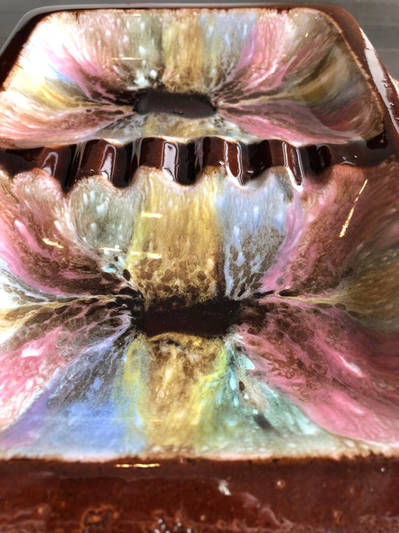 60s ビンテージ　アシュトレイ　小物入れ　アンティーク　灰皿