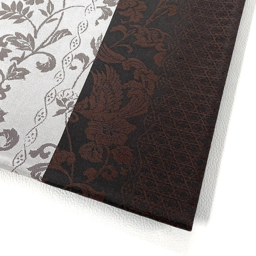 専用帯4206 ●高級 正絹 両面全通 リバーシブル 袋帯